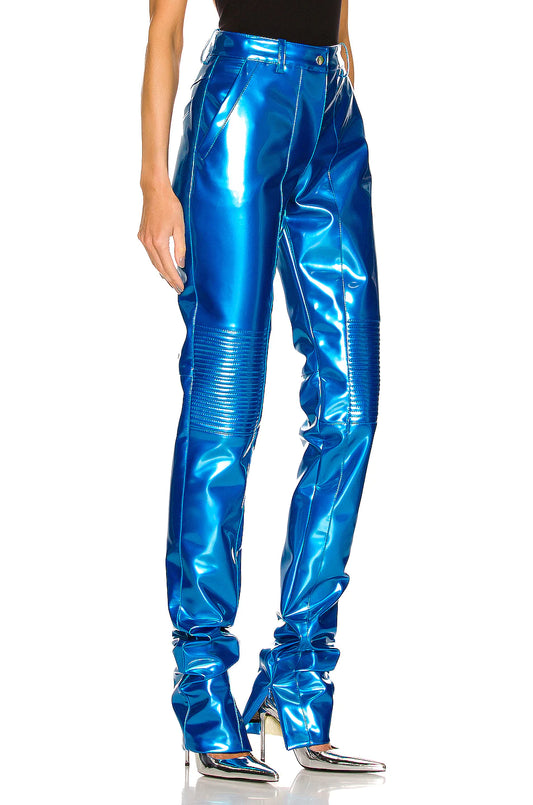 LAQUAN SMITH LATEX PANTS