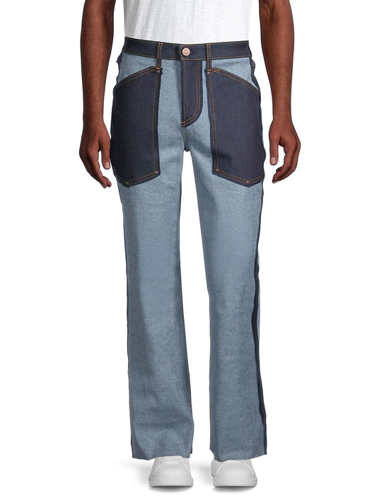 MONFRÈRE TWO-TONE JEANS