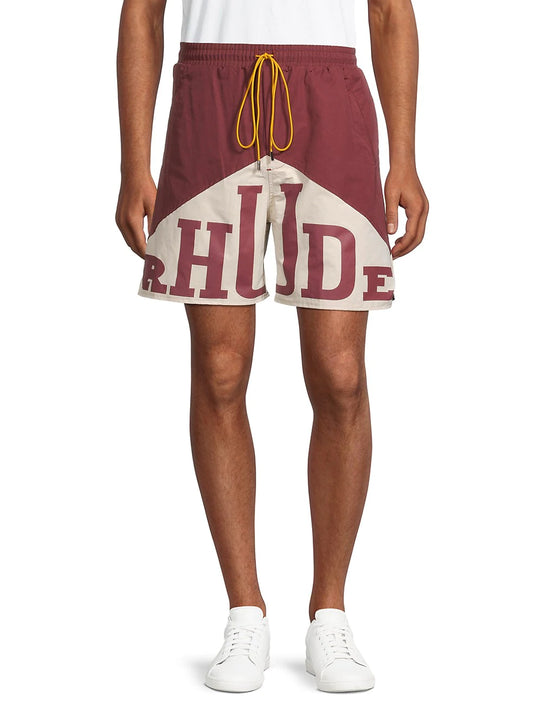 RHUDE YACHTING LOGO SHORTS