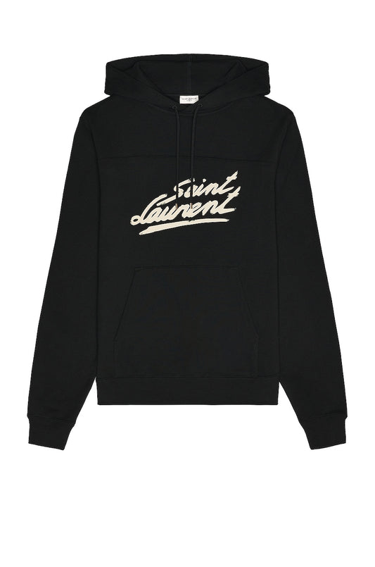 SAINT LAURENT LOGO HOODIE