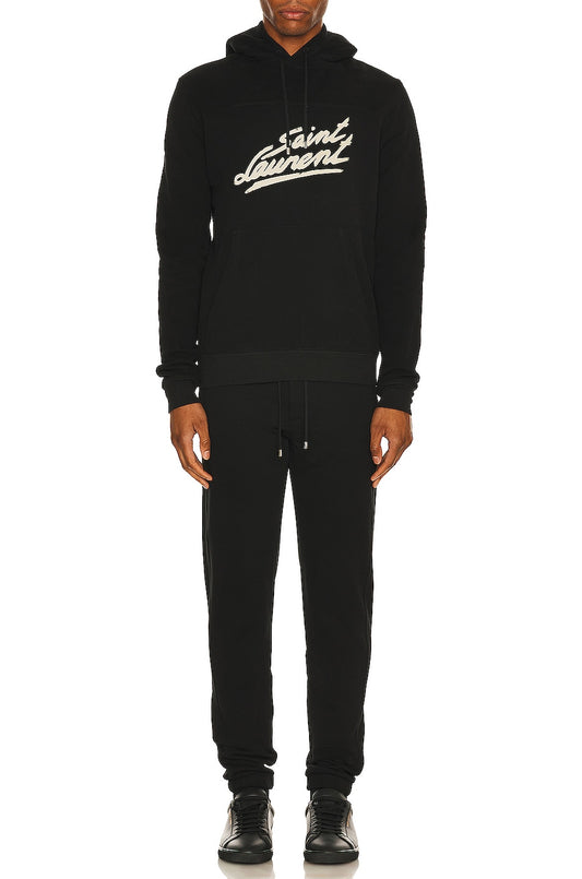 SAINT LAURENT LOGO HOODIE