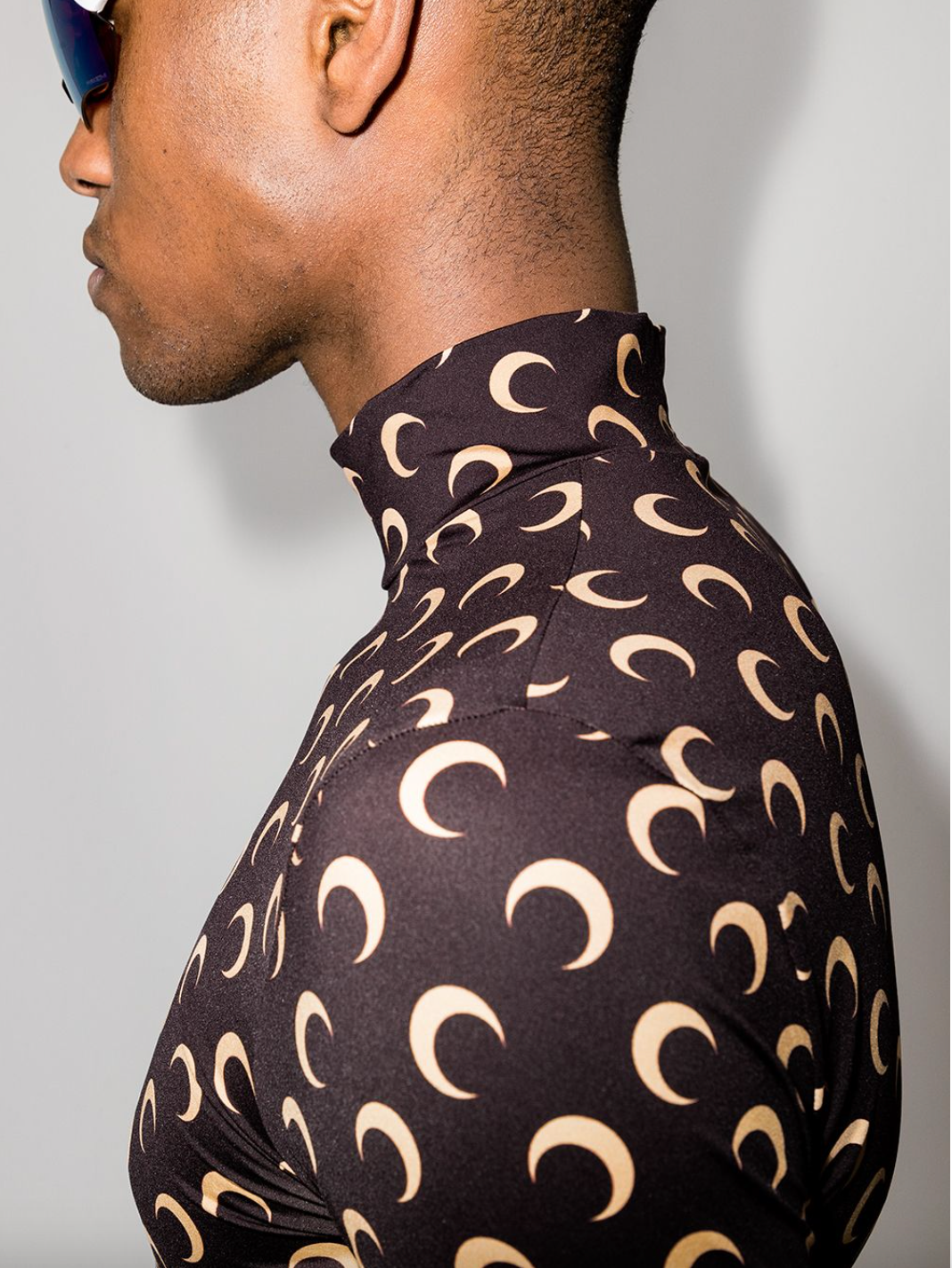 MARINE SERRE CRESCENT MOON LONG SLEEVE TEE – TheLuxeLend