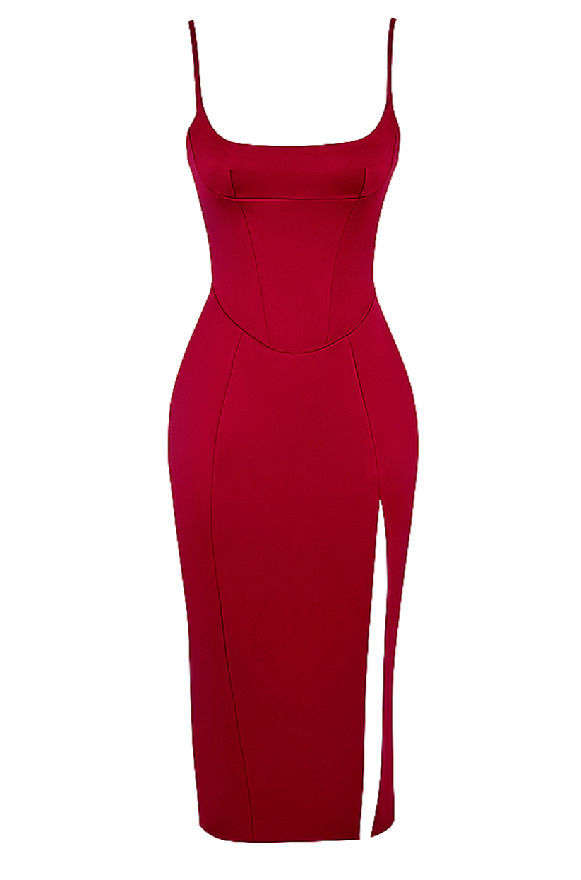 HOUSE OF CB CASIMIRA CORSET MIDI DRESS – TheLuxeLend