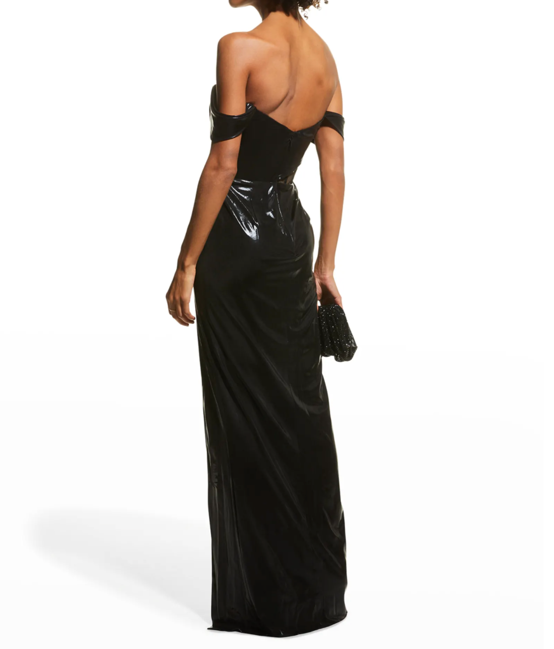 MARCHESA NOTTE OFF THE SHOULDER CORSET GOWN TheLuxeLend MARCHESA NOTTE OFF THE SHOULDER CORSET GOWN TheLuxeLend