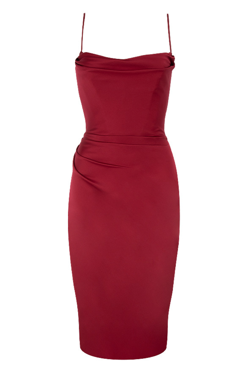 HOUSE OF CB ANJA DRAPED CORSET DRESS | TheLuxeLend HOUSE OF CB ANJA DRAPED CORSET DRESS | TheLuxeLend
