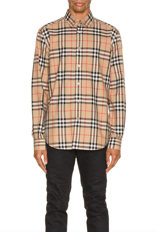 BURBERRY LONG SLEEVE SHIRT