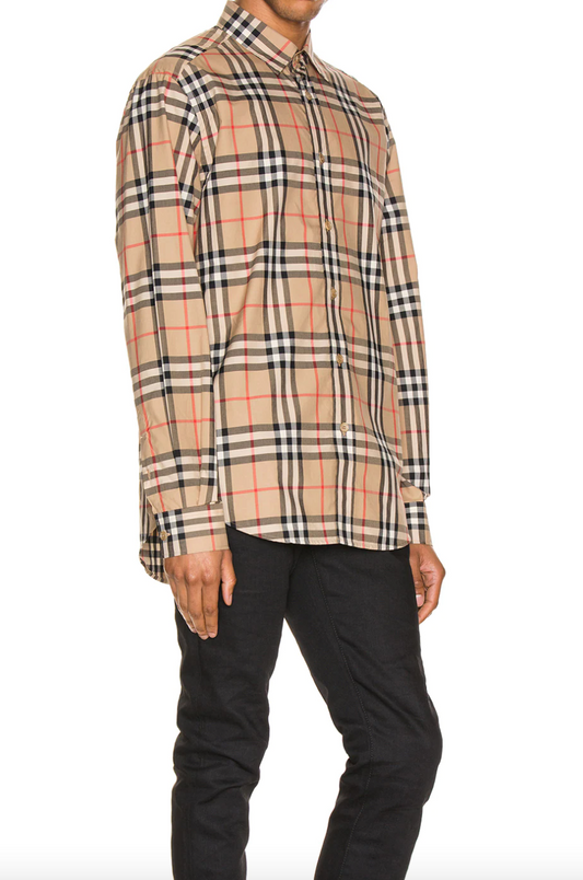 BURBERRY LONG SLEEVE SHIRT