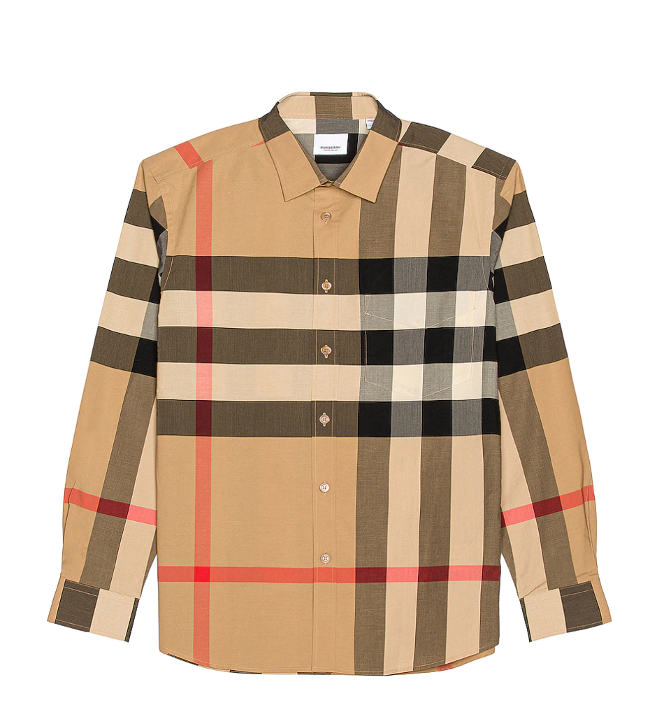  BURBERRY SOMERTON SHIRT, AVAILABLE FOR RENT OR PURCHASE
