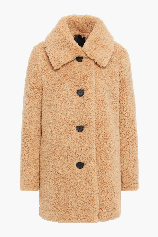 MAJE SHEARLING COAT CLOTHING RENTAL