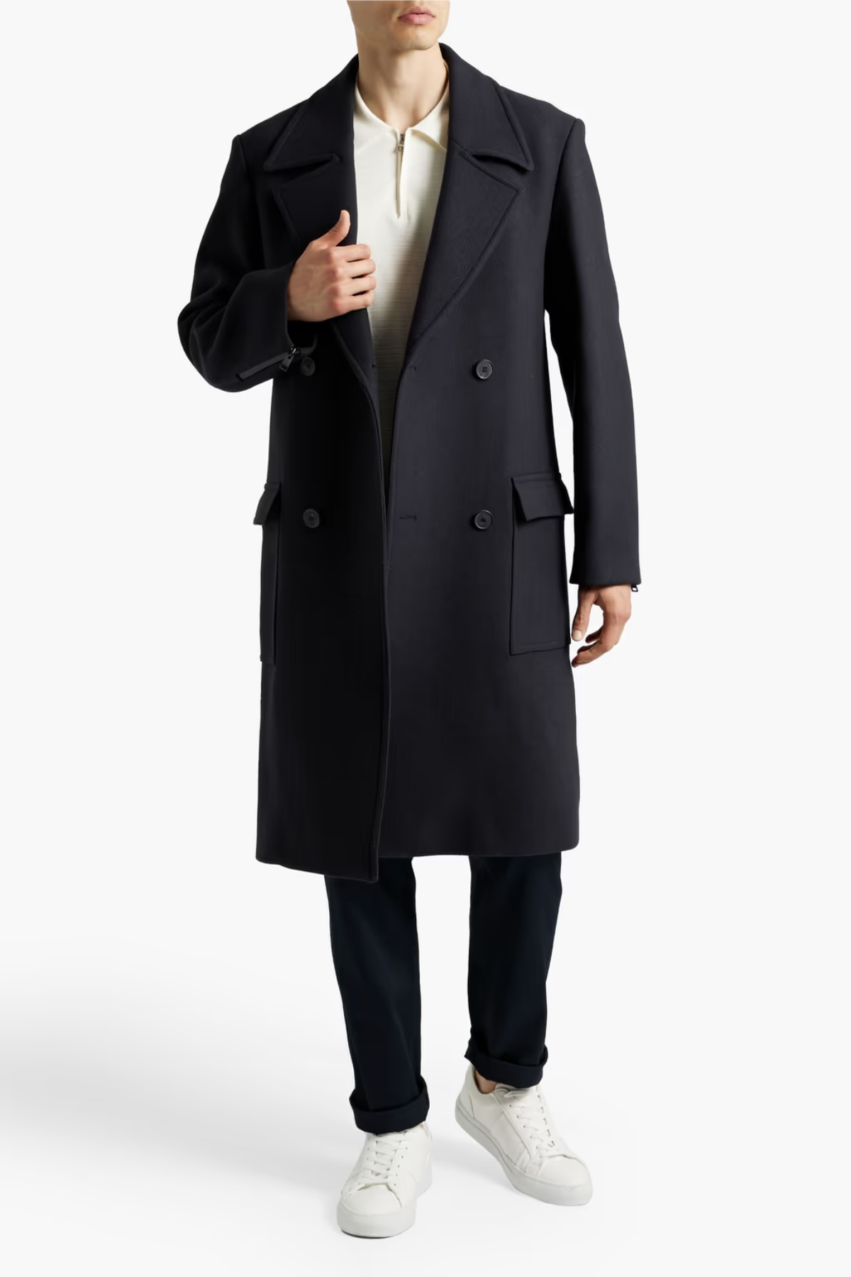 FRAME DOUBLE BREASTED COAT RENTAL