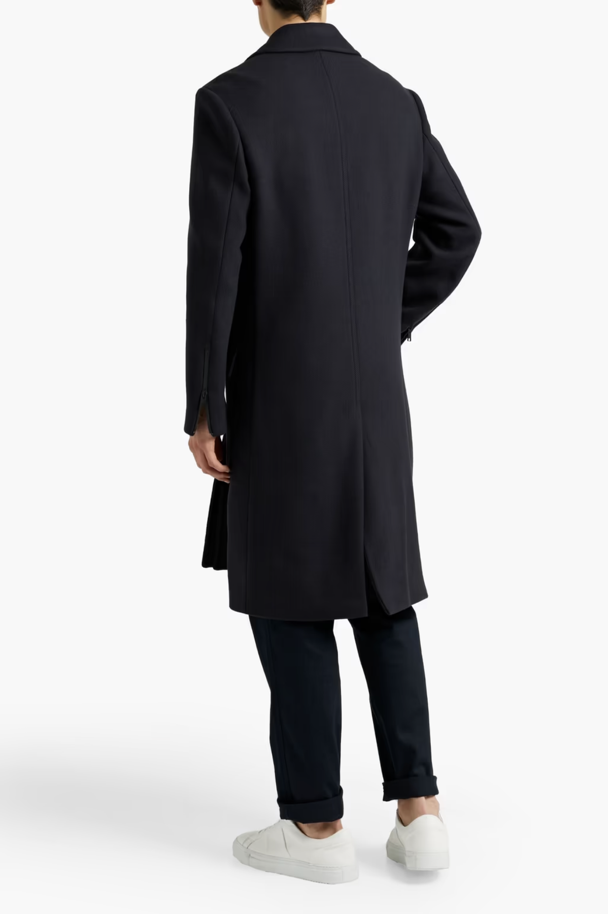 FRAME OVERSIZED DOUBLE BREASTED WOOL-BLEND COAT – TheLuxeLend