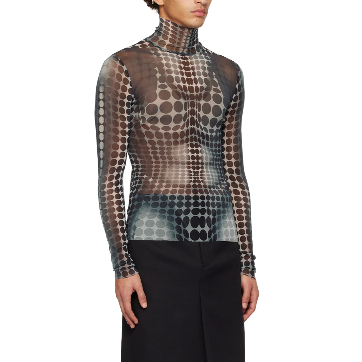 Jean-Paul GAULTIER タートルネック カットソー JEAN PAUL GAULTIER DOTS TURTLENECK – TheLuxeLend