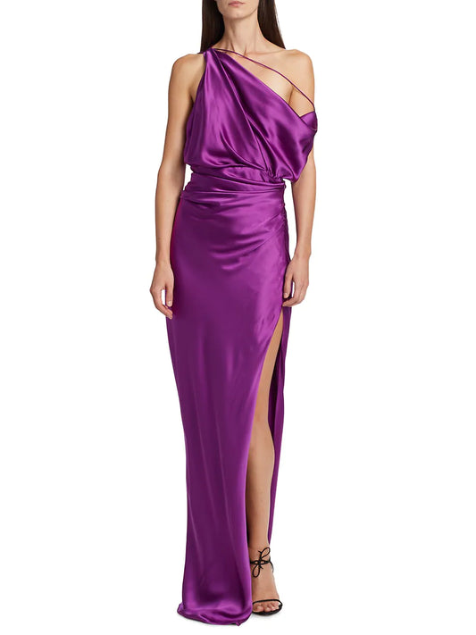 THE SEI ASYMMETRIC ONE SHOULDER GOWN