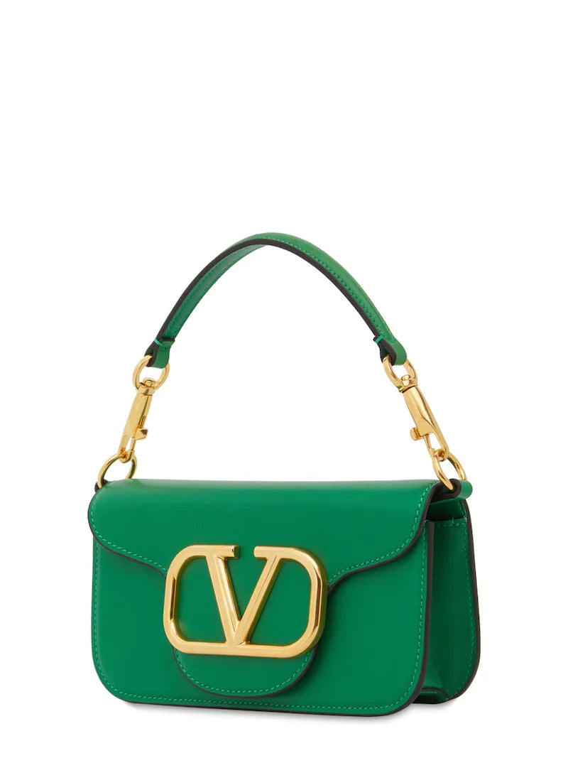 Shop Valentino Garavani Locò Small Shoulder Bag in Calfskin