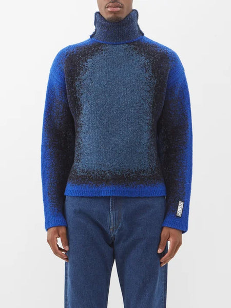 *p(R)ojectR®︎ Logo Knit Sweater projectR Knitting Pattern Sweater Colorwork Sweater Pattern Cropped