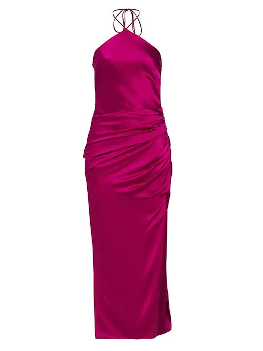 SIMKHAI HANSEL SATIN DRESS